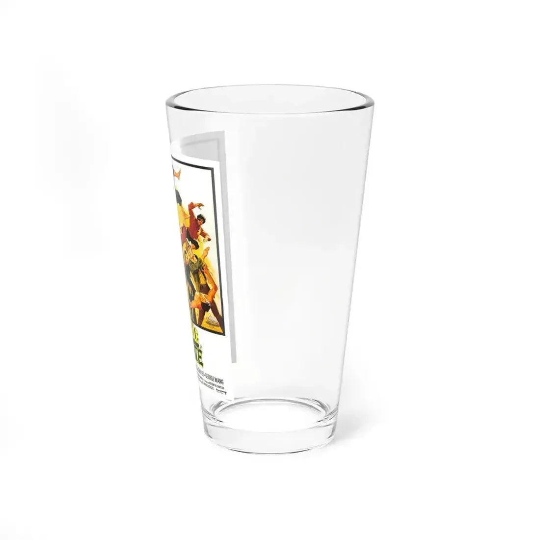 HERCULES AGAINST KARATE 1973 Movie Poster - Pint Glass 16oz - Go Mug Yourself
