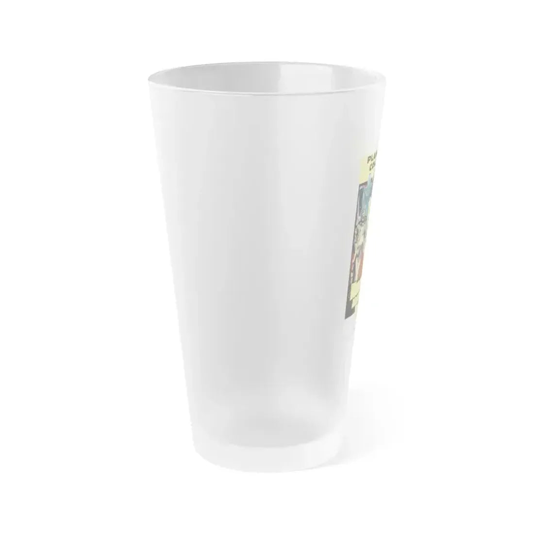 HERCULES AGAINST THE MOON MEN 1964 Movie Poster - Frosted Pint Glass 16oz - Go Mug Yourself