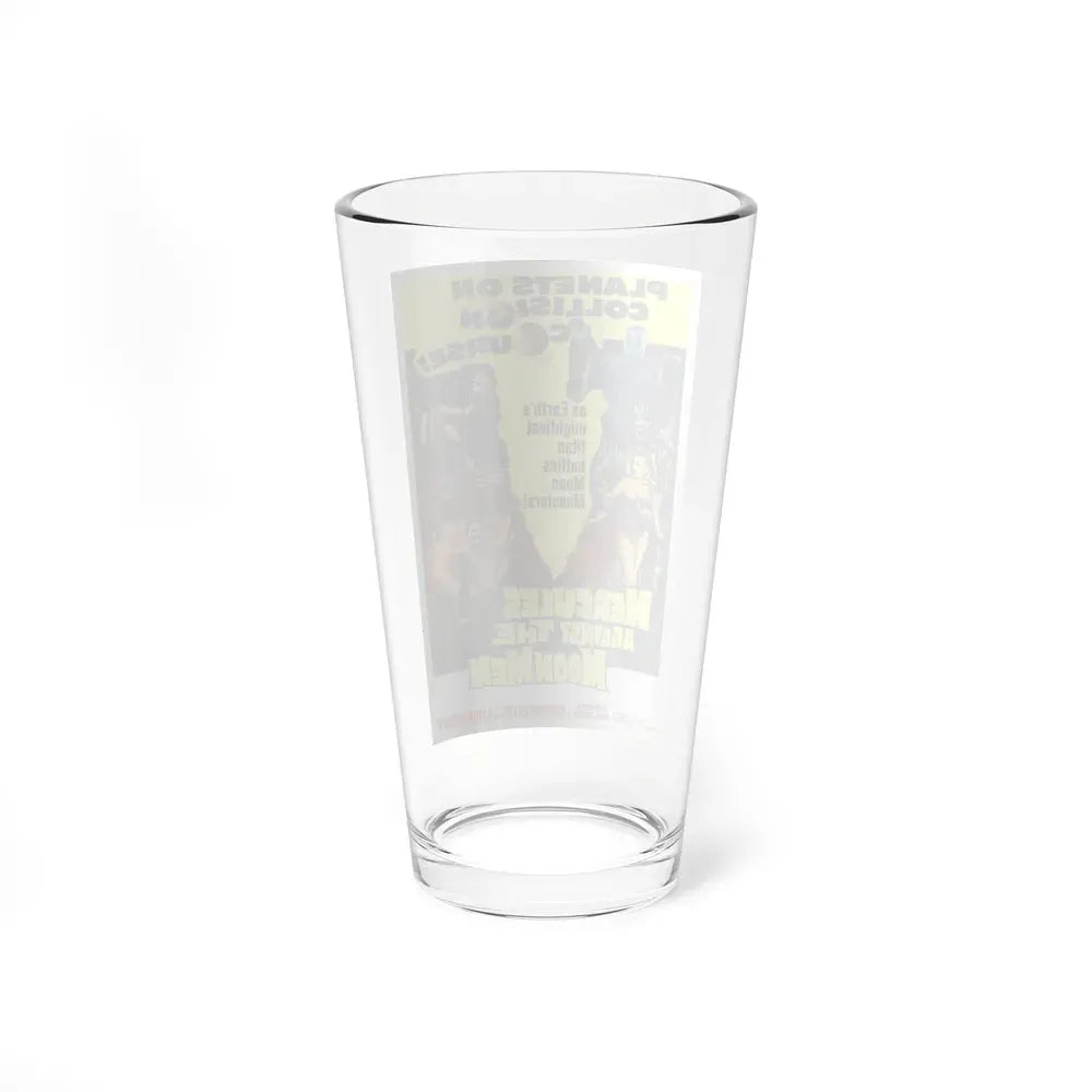 HERCULES AGAINST THE MOON MEN 1964 Movie Poster - Pint Glass 16oz - Go Mug Yourself