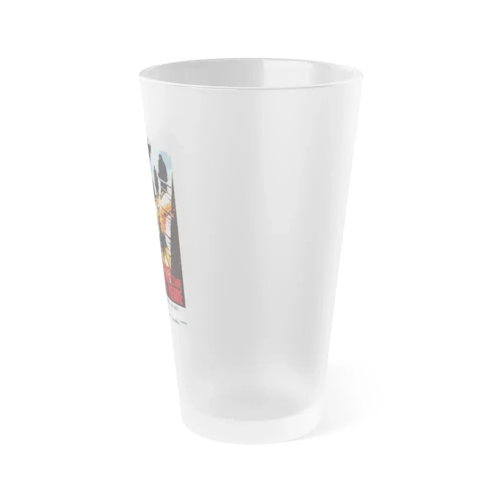 HERCULES AGAINST THE MOON MEN (2) 1964 Movie Poster - Frosted Pint Glass 16oz - Go Mug Yourself