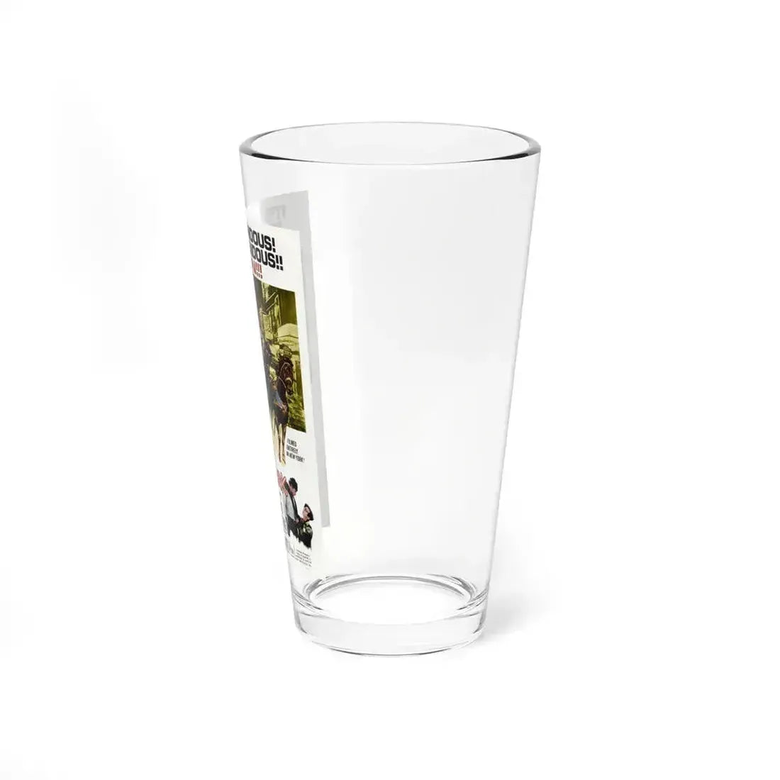 HERCULES IN NEW YORK 1969 Movie Poster - Pint Glass 16oz - Go Mug Yourself