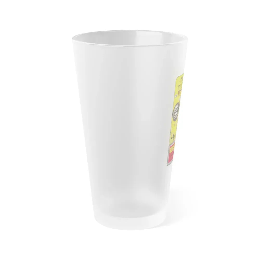 HERCULES IN NEW YORK (2) 1969 Movie Poster - Frosted Pint Glass 16oz - Go Mug Yourself