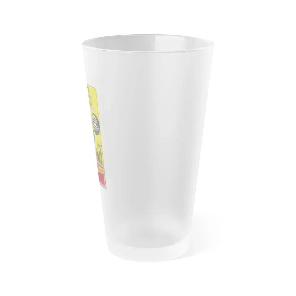 HERCULES IN NEW YORK (2) 1969 Movie Poster - Frosted Pint Glass 16oz - Go Mug Yourself