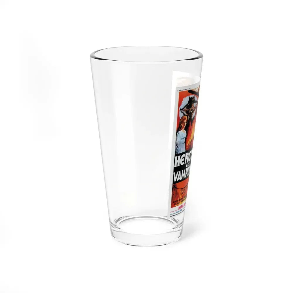 HERCULES IN THE HAUNTED WORLD (FRENCH) 1961 Movie Poster - Pint Glass 16oz - Go Mug Yourself