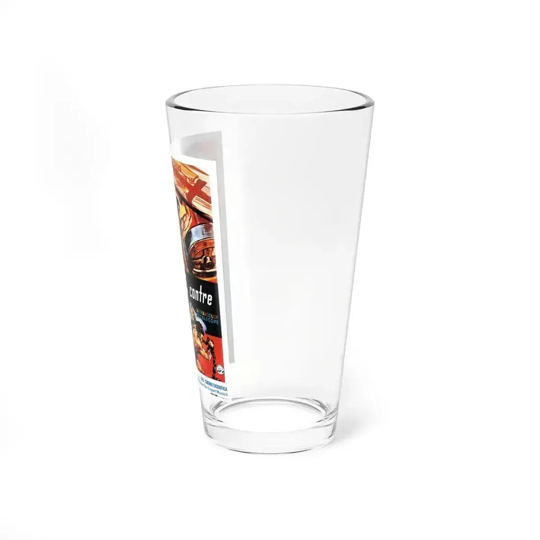 HERCULES IN THE HAUNTED WORLD (FRENCH) 1961 Movie Poster - Pint Glass 16oz - Go Mug Yourself