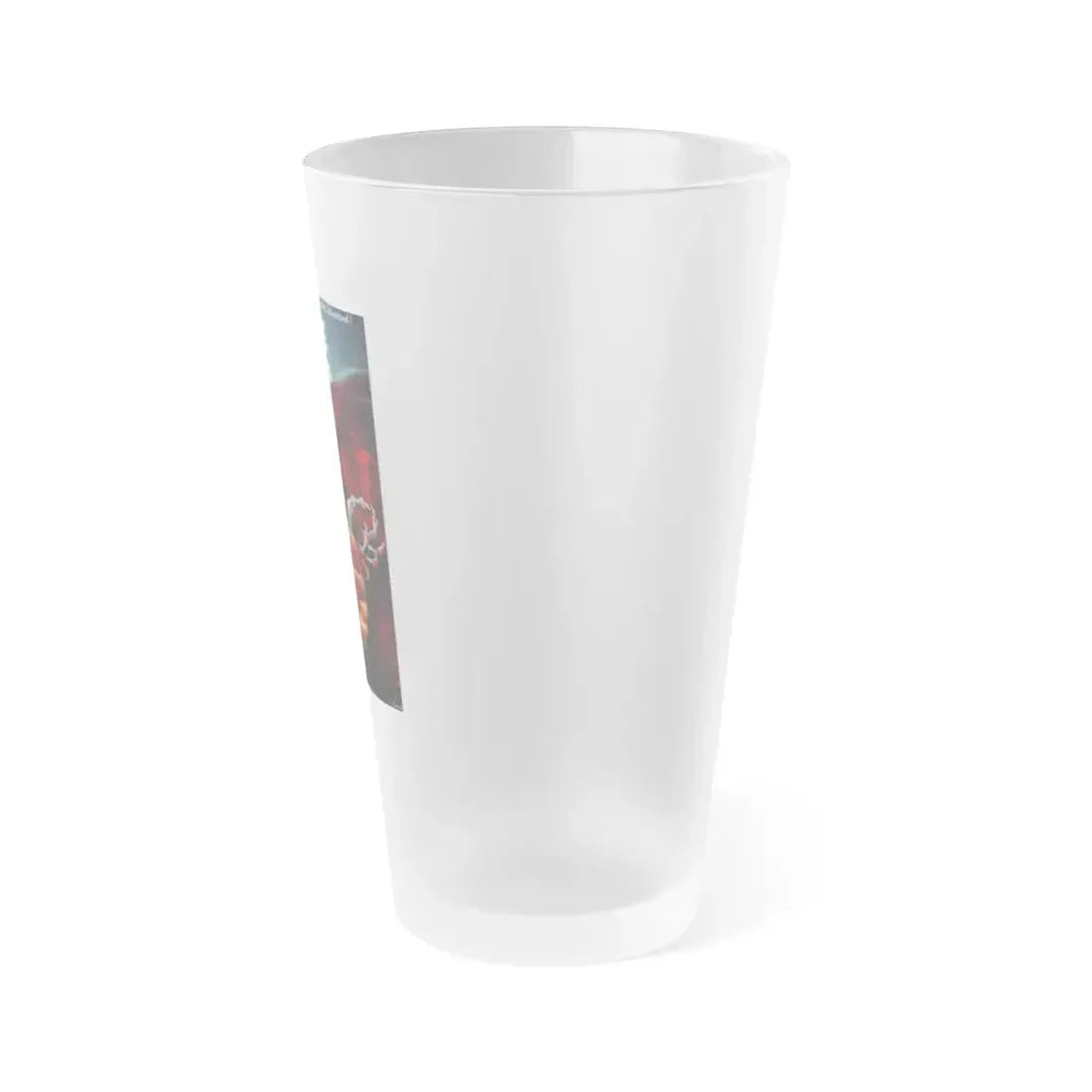 HERCULES IN THE HAUNTED WORLD (GERMAN) 1961 Movie Poster - Frosted Pint Glass 16oz - Go Mug Yourself