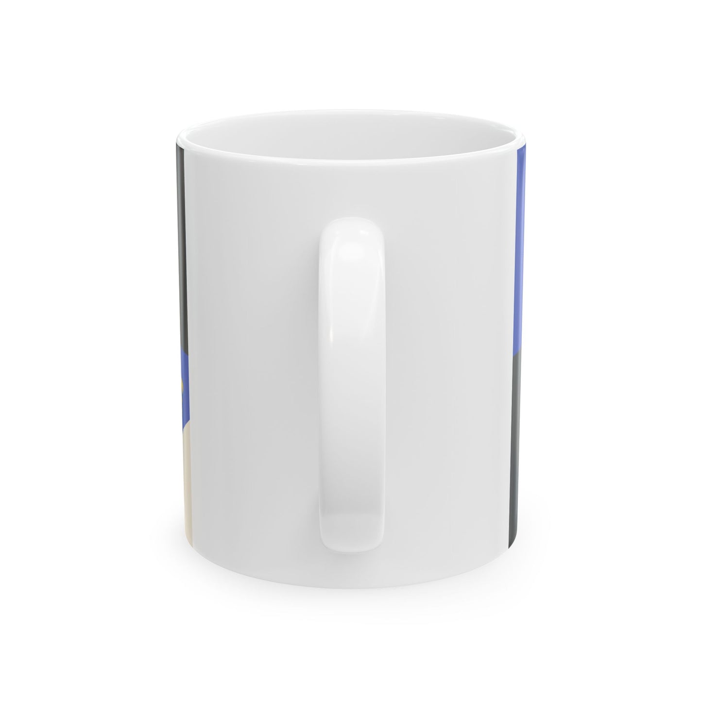Herent vlag (Belgium) White Coffee Mug-Go Mug Yourself
