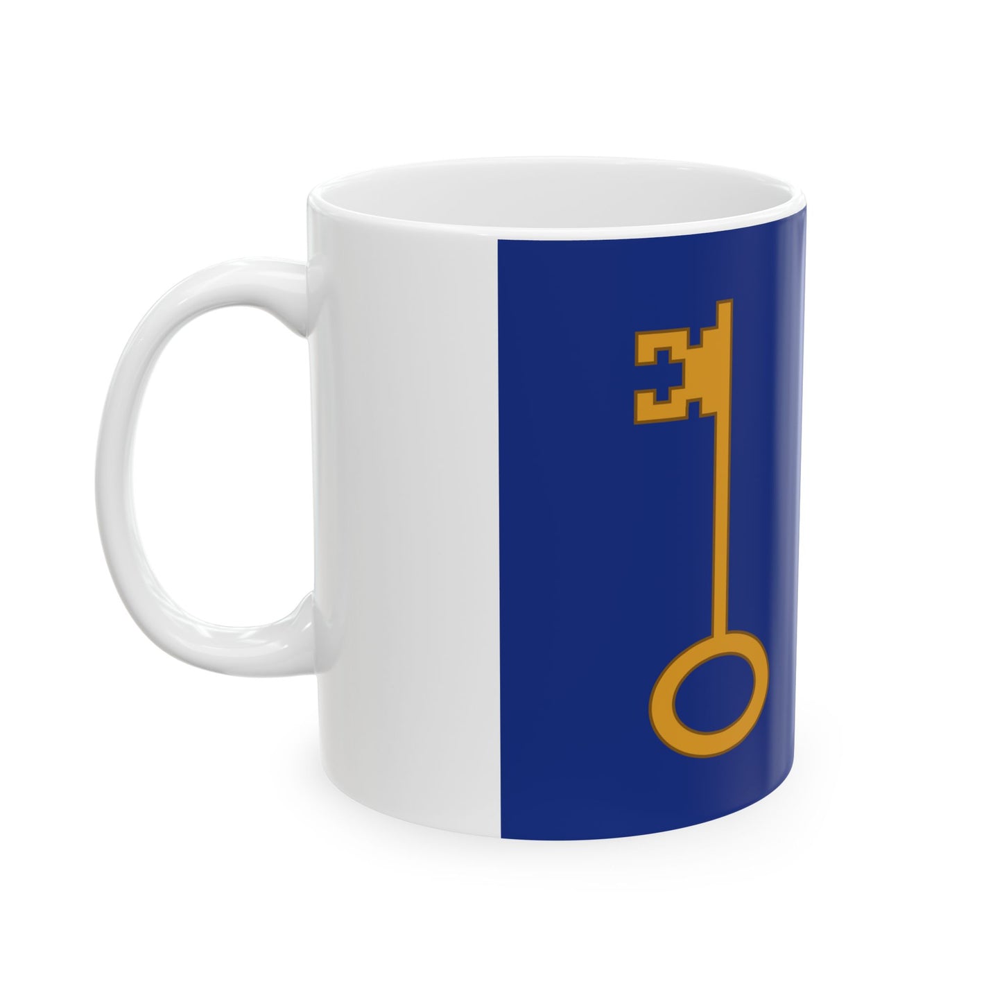 Herenthout vlag (Belgium) White Coffee Mug-Go Mug Yourself