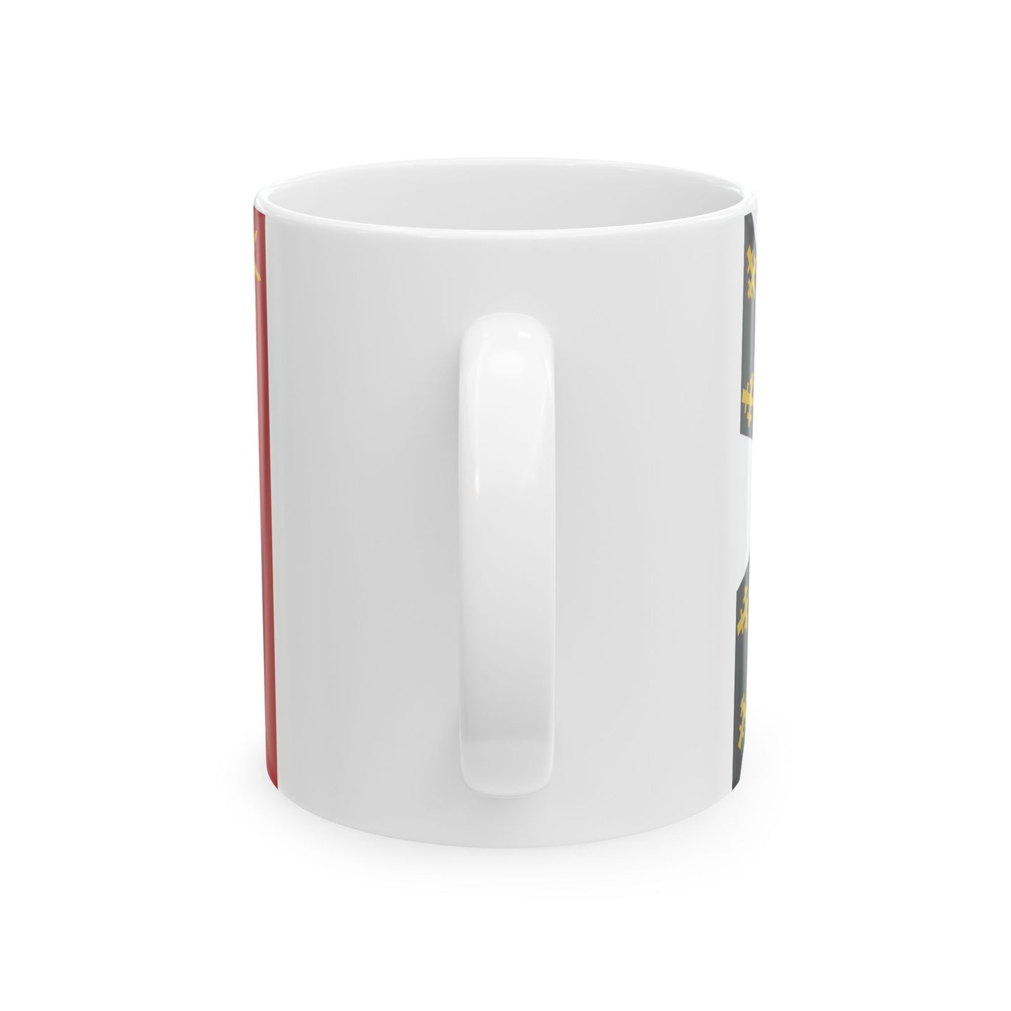 Herne vlag (Belgium) White Coffee Mug-Go Mug Yourself