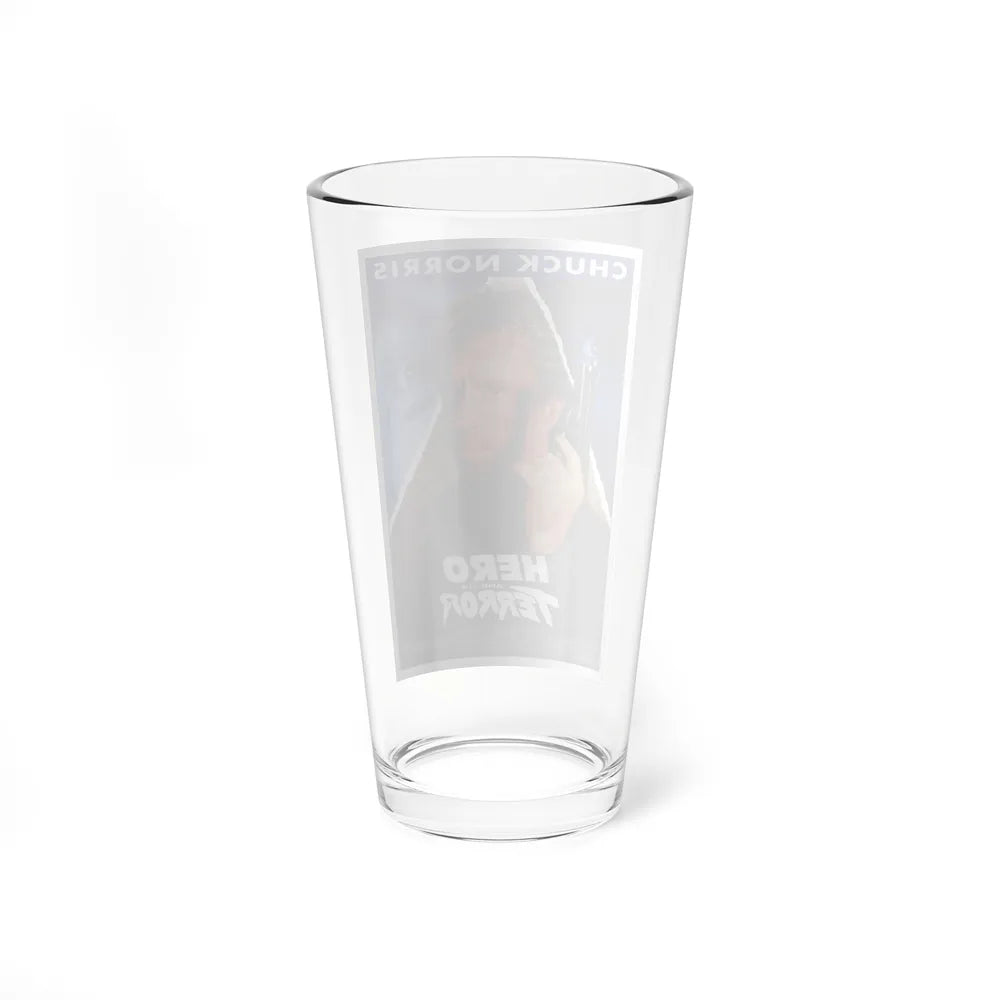 HERO AND THE TERROR 1988 Movie Poster - Pint Glass 16oz - Go Mug Yourself