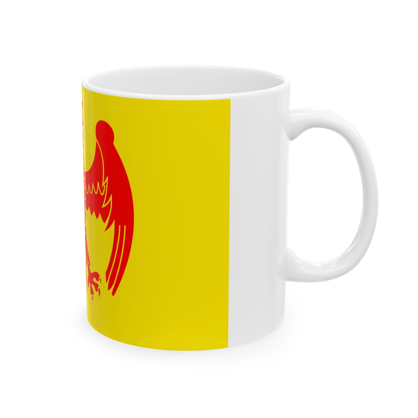 Herstappe vlag (Belgium) White Coffee Mug-Go Mug Yourself