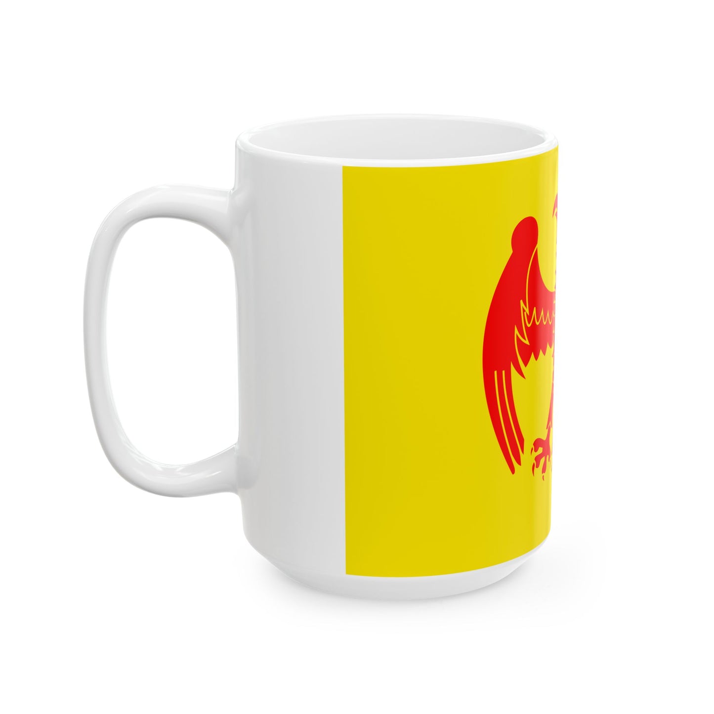 Herstappe vlag (Belgium) White Coffee Mug-Go Mug Yourself