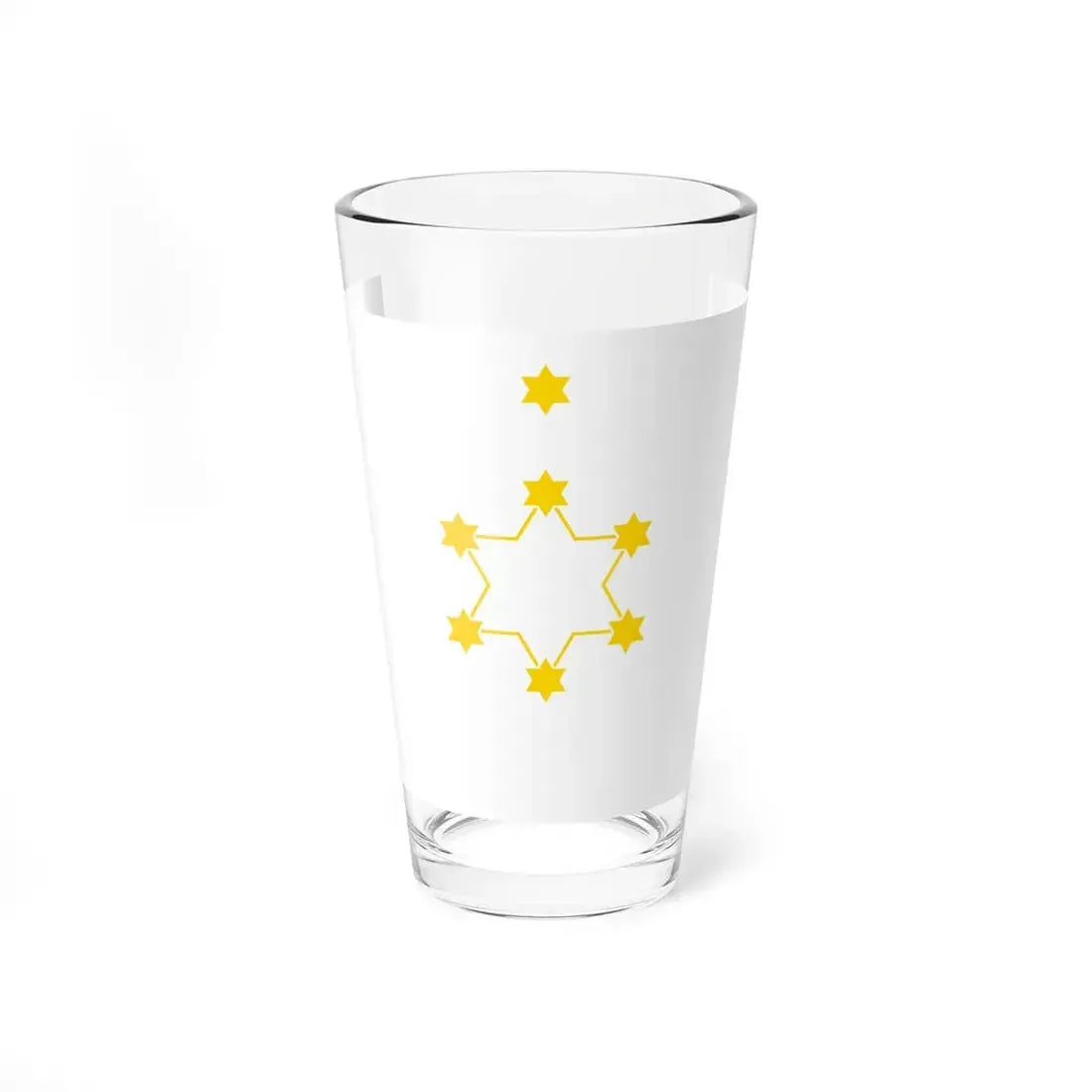 Herzl flag (Israel) Pint Glass 16oz 16oz - Go Mug Yourself