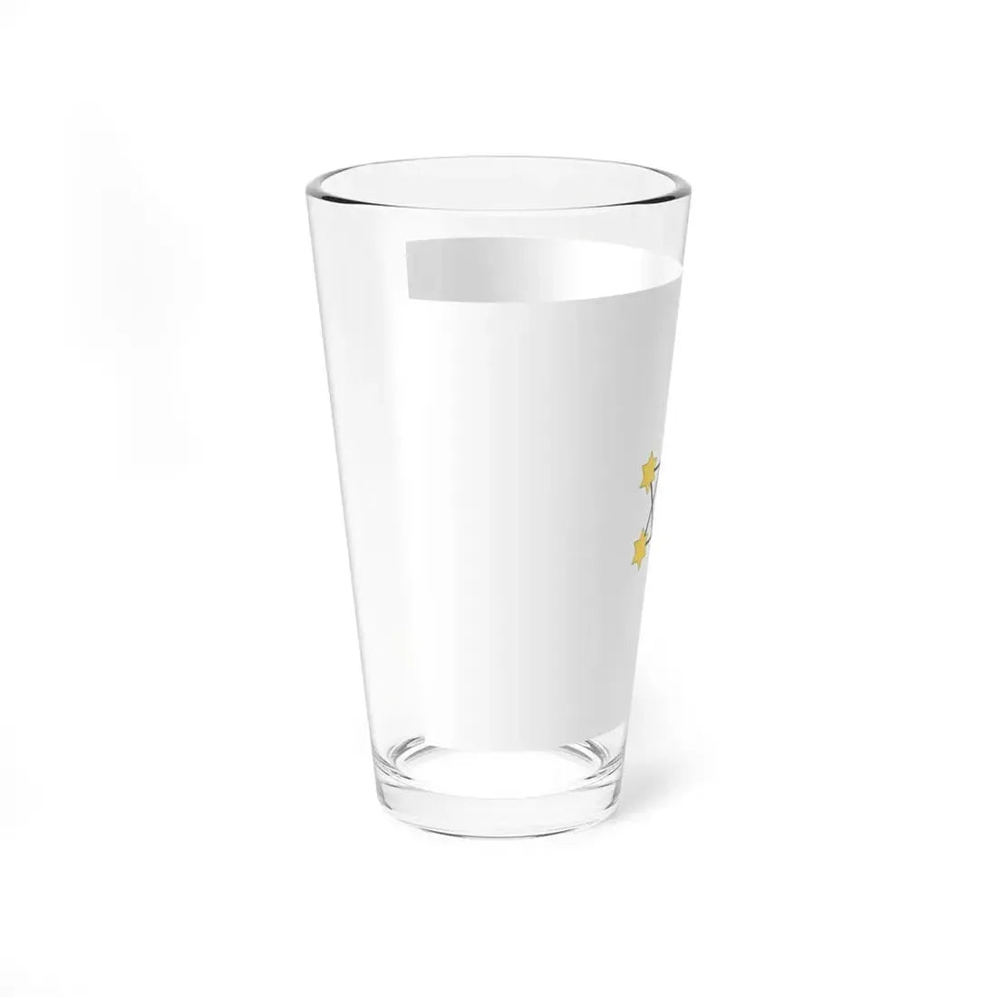 Herzls Zionist Flag (Israel) Pint Glass 16oz - Go Mug Yourself