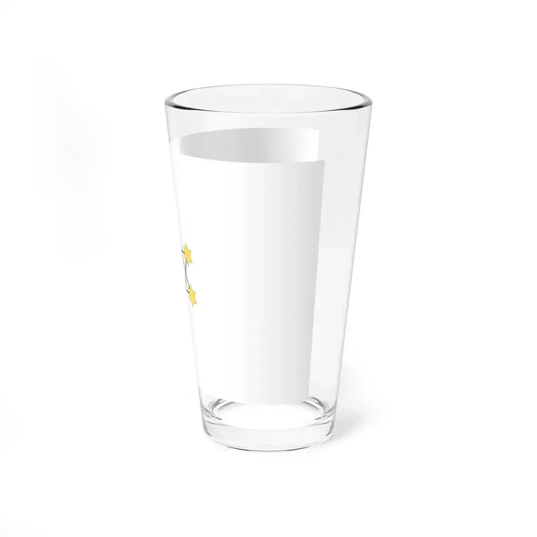 Herzls Zionist Flag (Israel) Pint Glass 16oz - Go Mug Yourself
