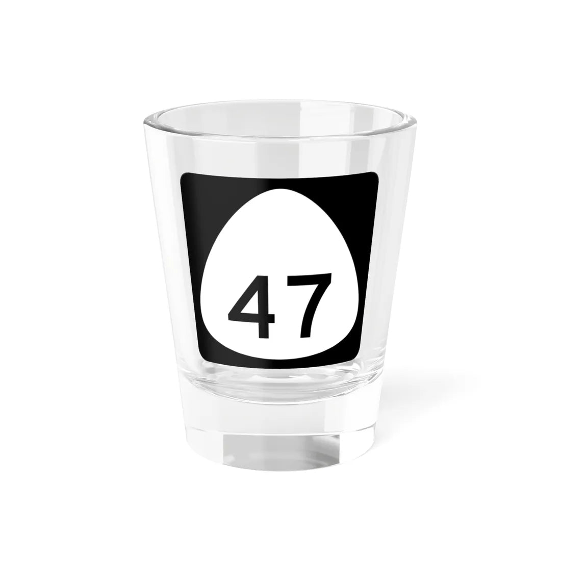 HI-47 (Hawaii) (Road Sign) Shot Glass 1.5oz 1.5oz - Go Mug Yourself