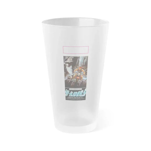 HI RIDERS 1978 Movie Poster - Frosted Pint Glass 16oz 16oz Frosted - Go Mug Yourself