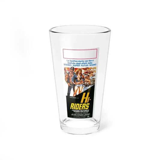 HI RIDERS (2) 1978 Movie Poster - Pint Glass 16oz 16oz - Go Mug Yourself