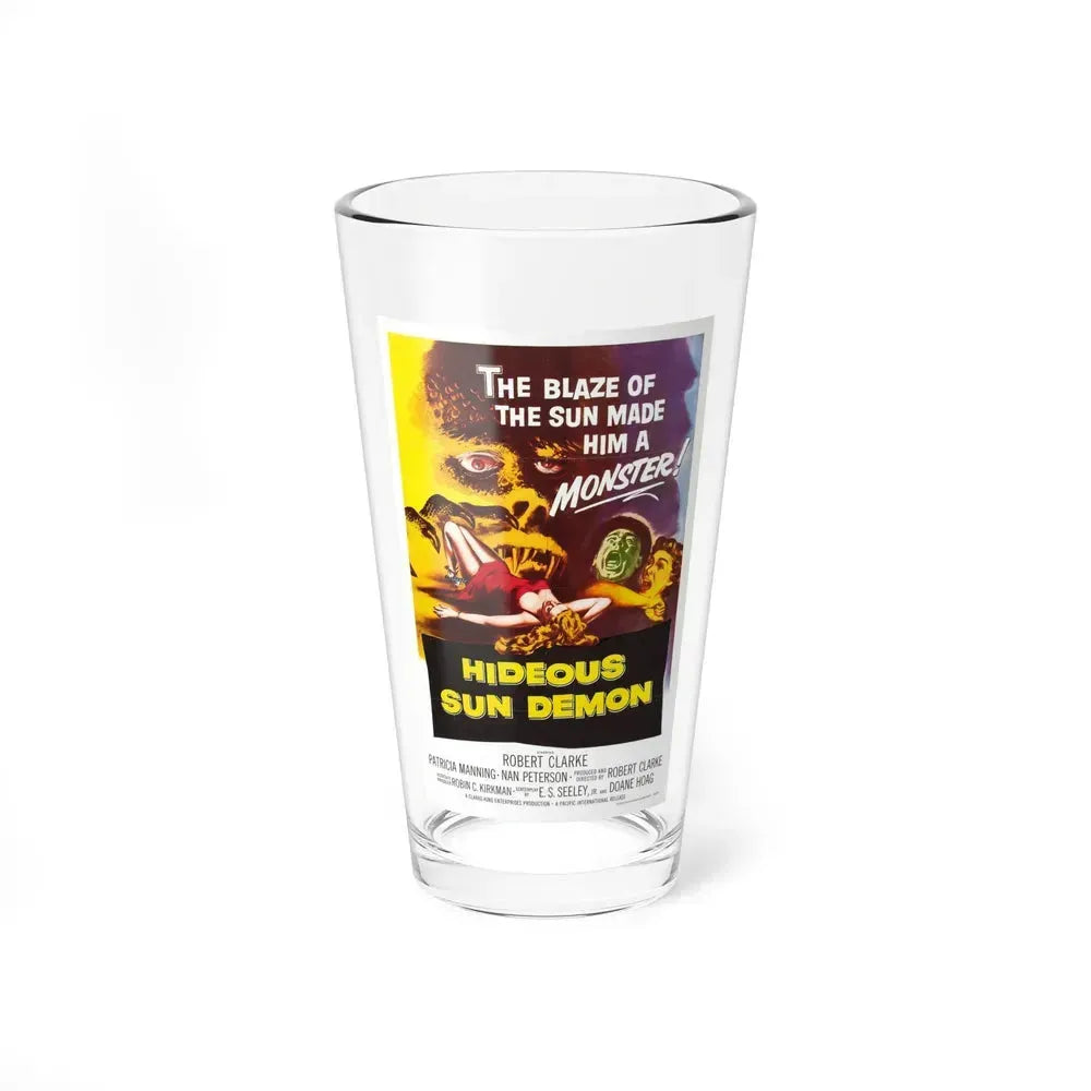 HIDEOUS SUN DEMON 1958 Movie Poster - Pint Glass 16oz 16oz - Go Mug Yourself