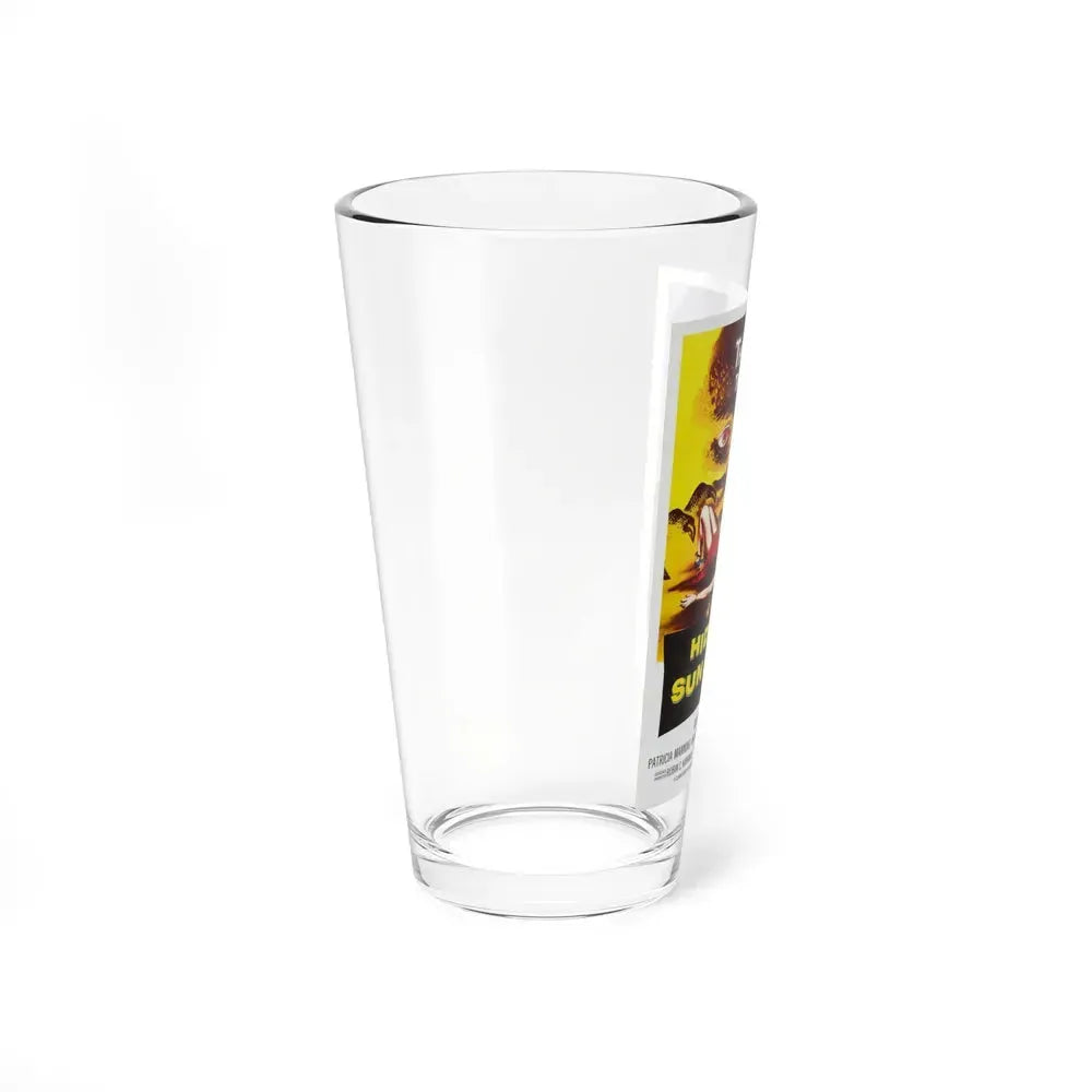 HIDEOUS SUN DEMON 1958 Movie Poster - Pint Glass 16oz - Go Mug Yourself