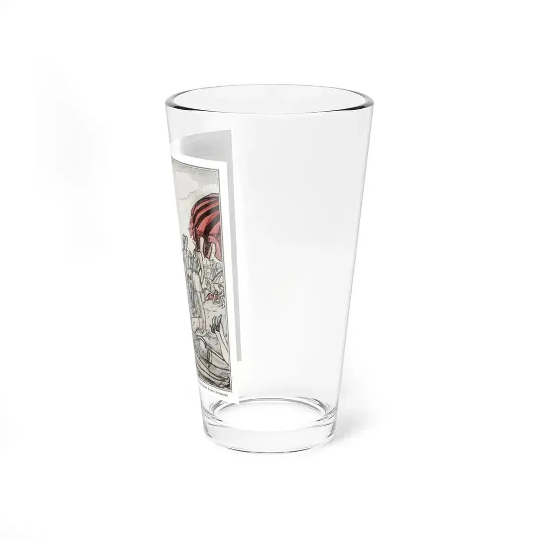 High Hat Beaches, McCalls magazine, August 1926 - Pint Glass 16oz - Go Mug Yourself