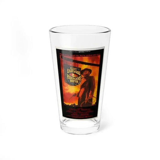 HIGH PLAINS DRIFTER 1973 Movie Poster - Pint Glass 16oz 16oz - Go Mug Yourself