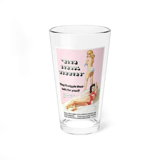 HIGH SCHOOL BUNNIES 1978 Movie Poster - Pint Glass 16oz 16oz - Go Mug Yourself