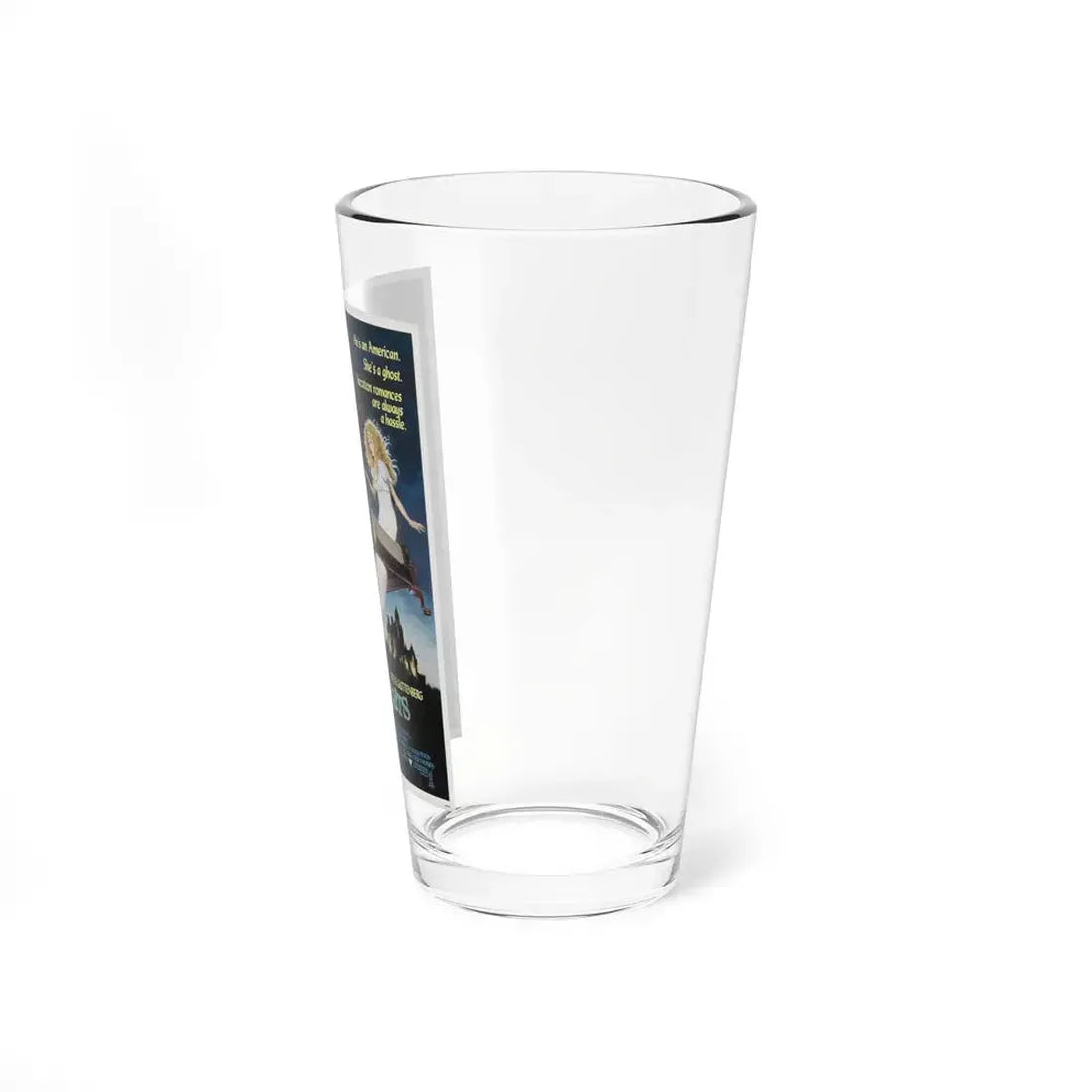 HIGH SPIRITS 1988 Movie Poster - Pint Glass 16oz - Go Mug Yourself