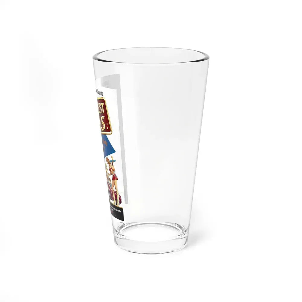 HIGH TEST GIRLS 1980 Movie Poster - Pint Glass 16oz - Go Mug Yourself