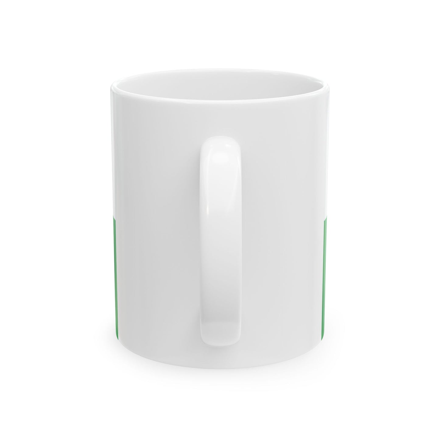 Hiiumaa lipp (Estonia) White Coffee Mug-Go Mug Yourself