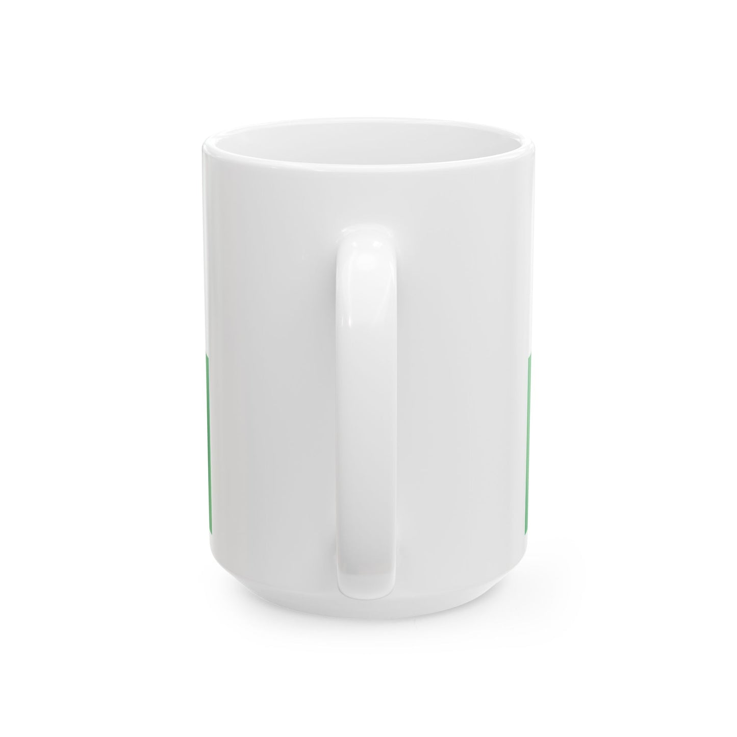 Hiiumaa lipp (Estonia) White Coffee Mug-Go Mug Yourself