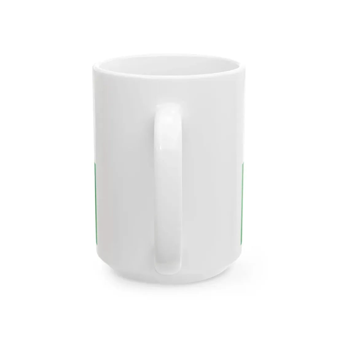 Hiiumaa lipp (Estonia) White Coffee Mug - Go Mug Yourself