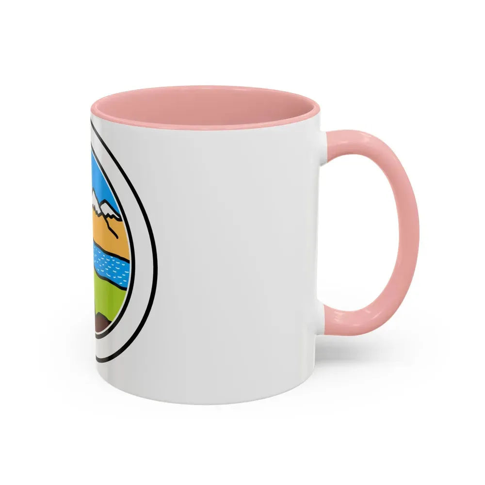 Hiking (Boy Scout Merit Badge) Accent Coffee Mug - Go Mug Yourself