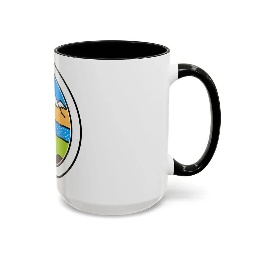 Hiking (Boy Scout Merit Badge) Accent Coffee Mug - Go Mug Yourself