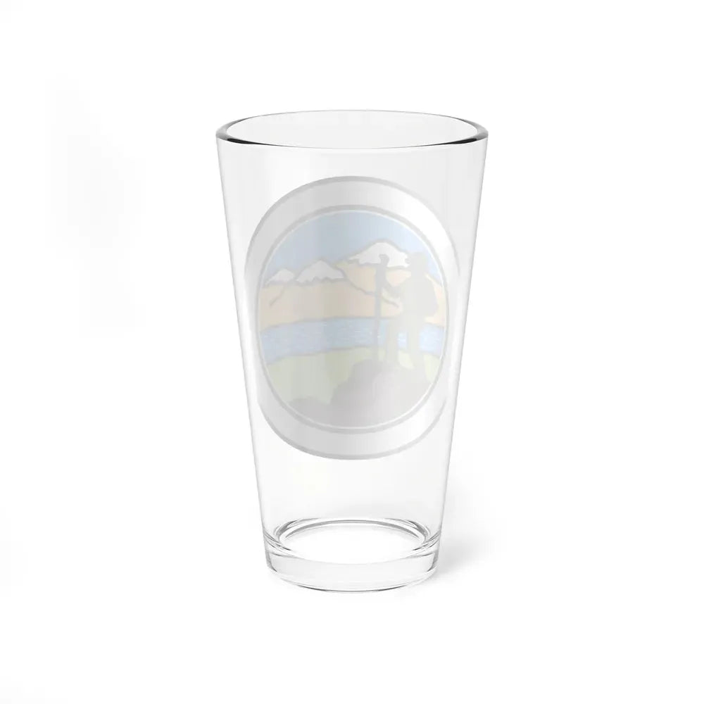 Hiking (Boy Scout Merit Badge) Pint Glass 16oz - Go Mug Yourself