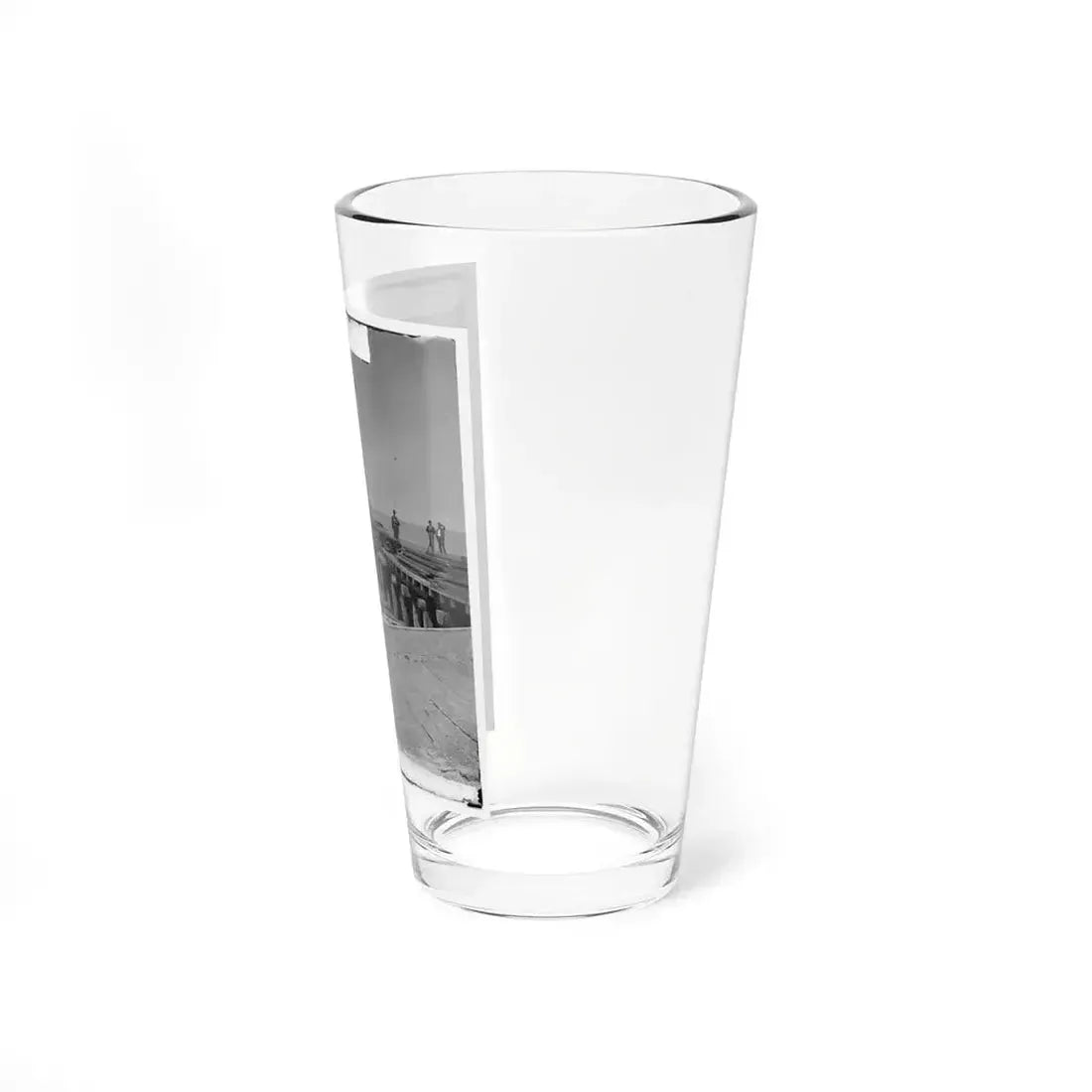 Hilton Head, S.C. Dock Built By Federal Troops (U.S. Civil War) Pint Glass 16oz - Go Mug Yourself