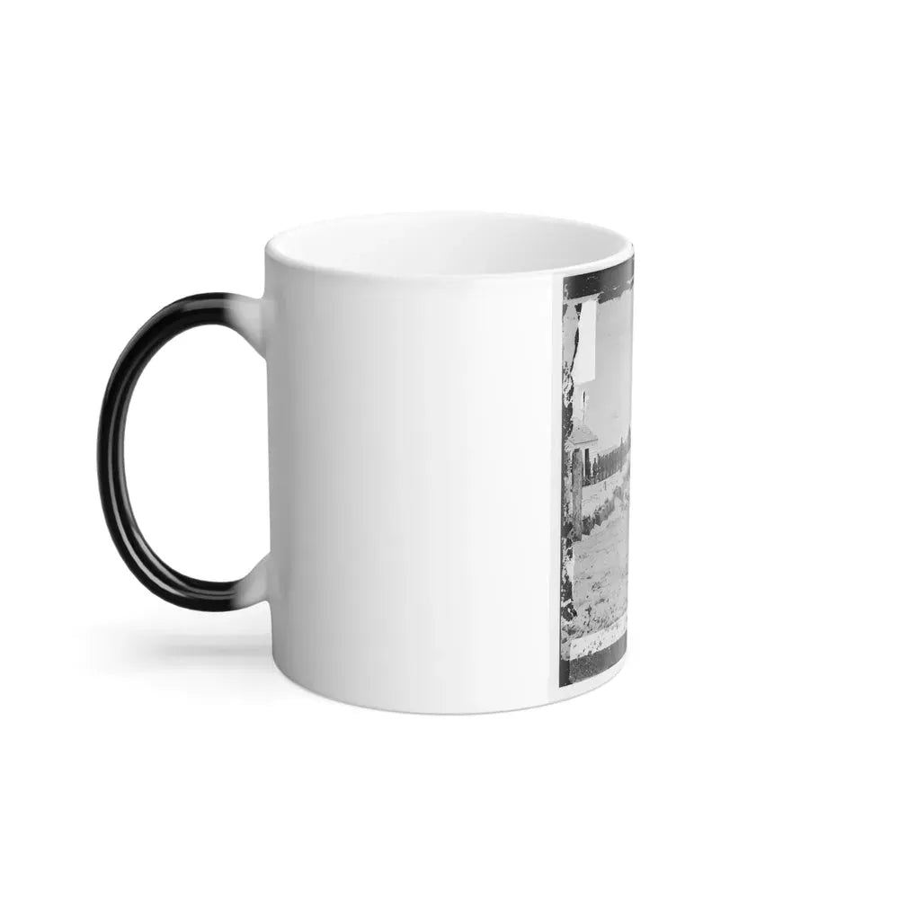 Hilton Head, S.C. Rear View of Fort Walker (U.S. Civil War) Color Changing Coffee Mug 11oz - Go Mug Yourself