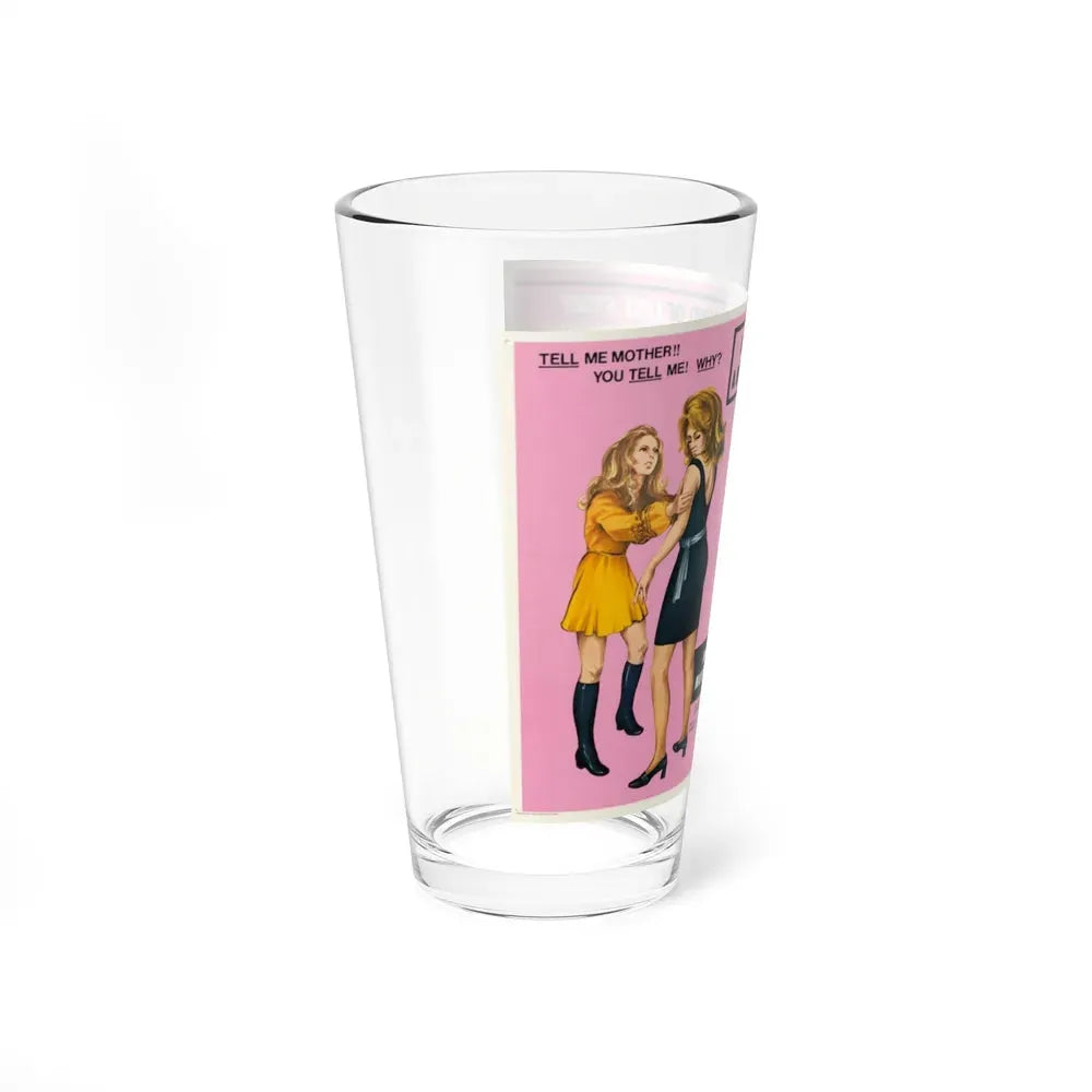 HIS WIFE'S HABIT (WOMEN AND BLOODY TERROR) 1970 Movie Poster - Pint Glass 16oz - Go Mug Yourself