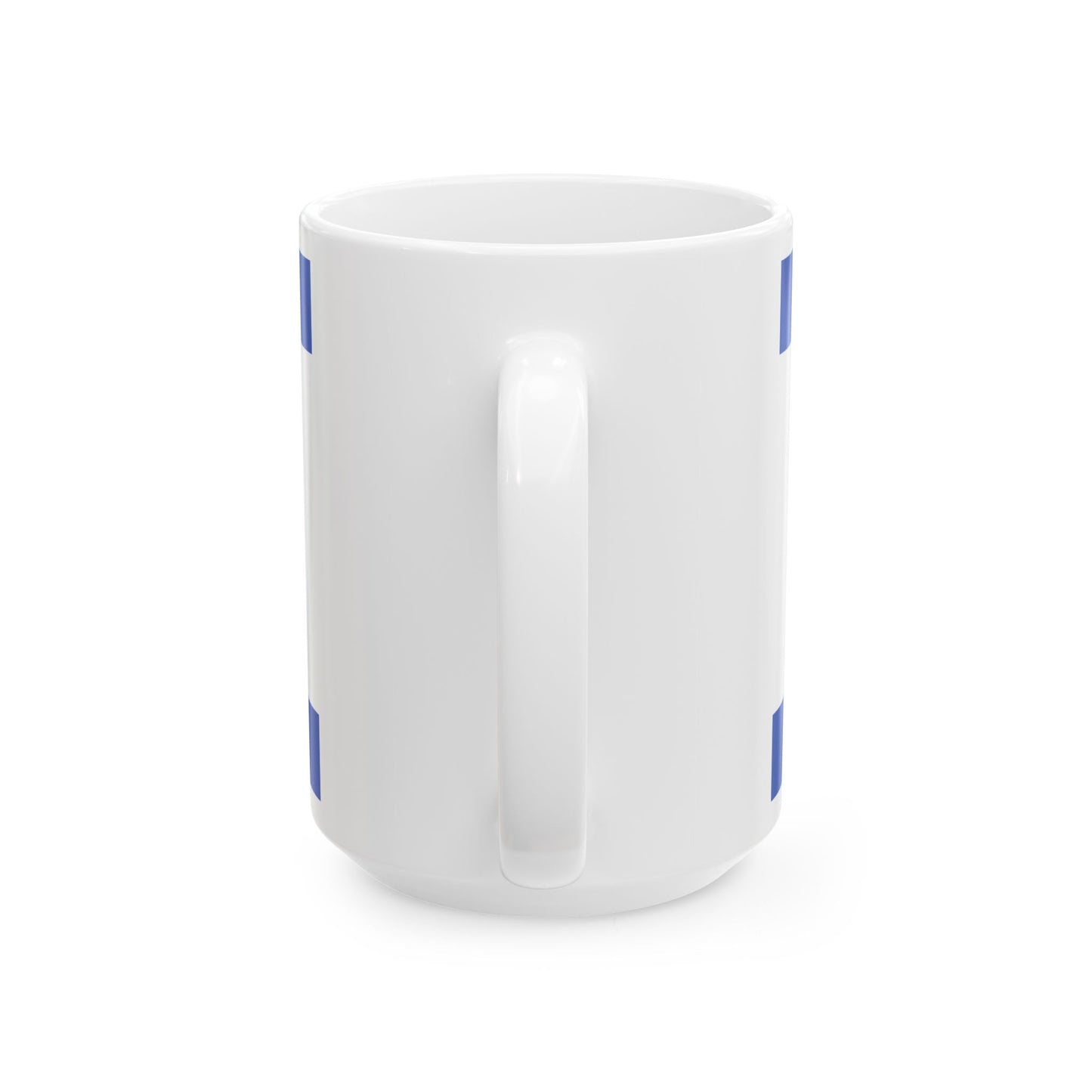 Hissflagge der Gemeinde Petersberg Saalekreis (Germany) White Coffee Mug-Go Mug Yourself