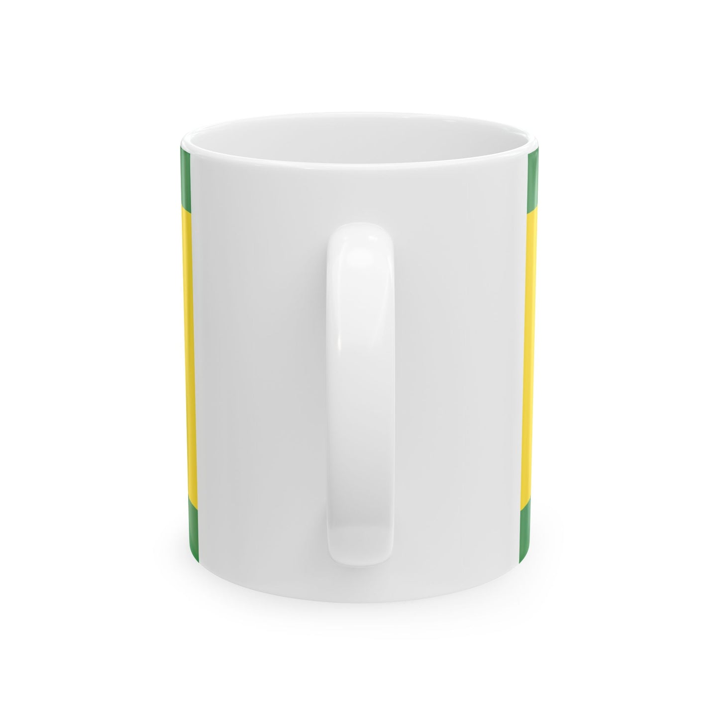 Hissflagge der Gemeinde Tauer (Germany) White Coffee Mug-Go Mug Yourself