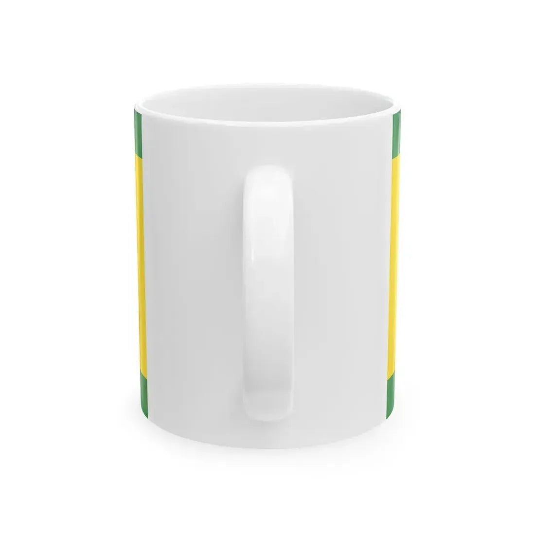 Hissflagge der Gemeinde Tauer (Germany) White Coffee Mug - Go Mug Yourself