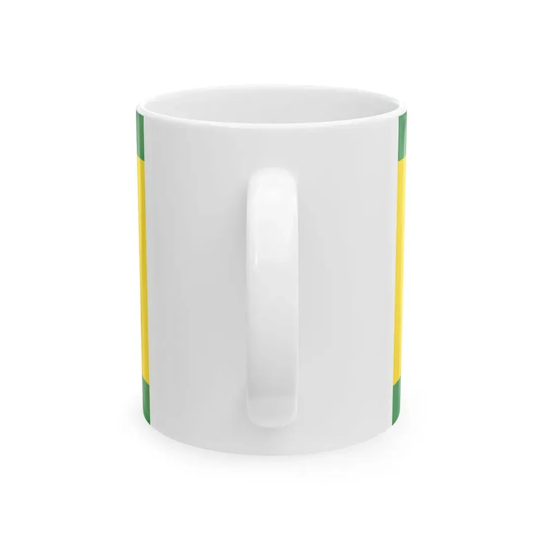 Hissflagge der Gemeinde Tauer (Germany) White Coffee Mug - Go Mug Yourself