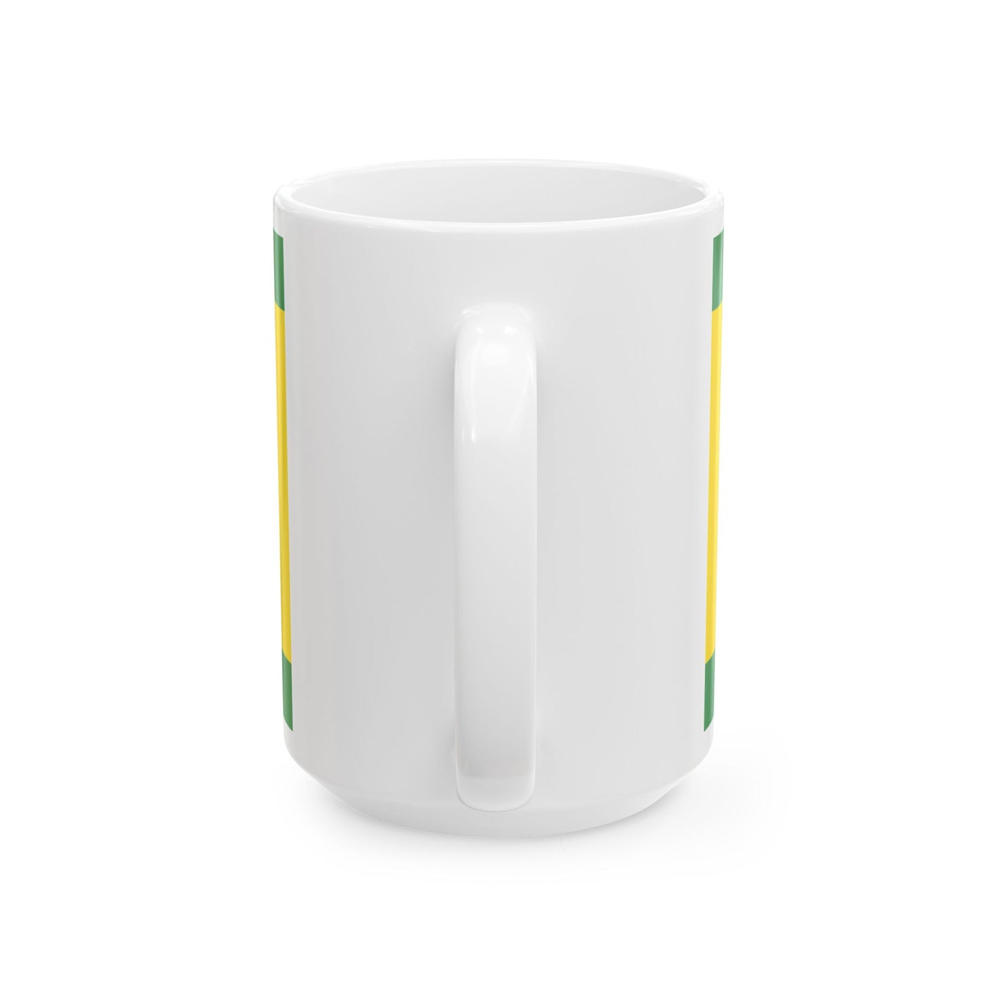 Hissflagge der Gemeinde Tauer (Germany) White Coffee Mug-Go Mug Yourself