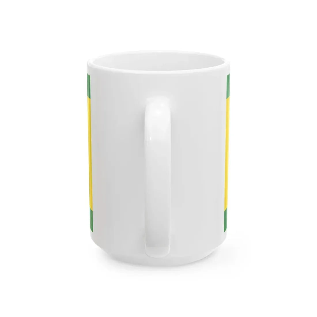 Hissflagge der Gemeinde Tauer (Germany) White Coffee Mug - Go Mug Yourself