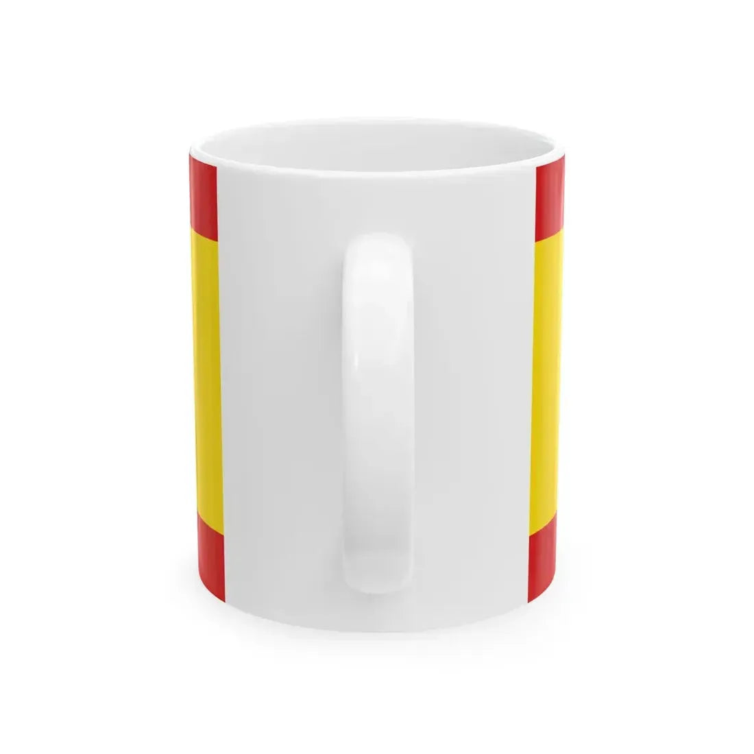 Hissflagge der Gemeinde Uckerland (Germany) White Coffee Mug - Go Mug Yourself