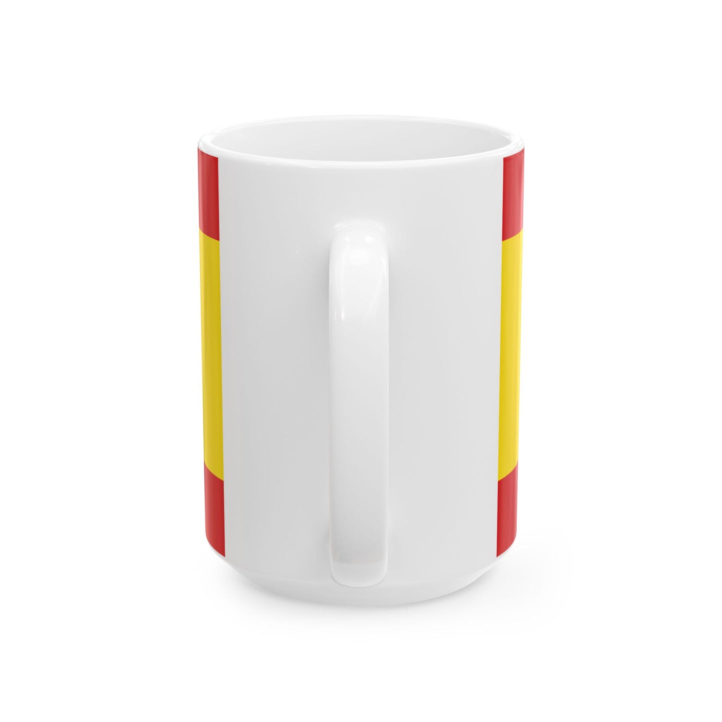 Hissflagge der Gemeinde Uckerland (Germany) White Coffee Mug-Go Mug Yourself
