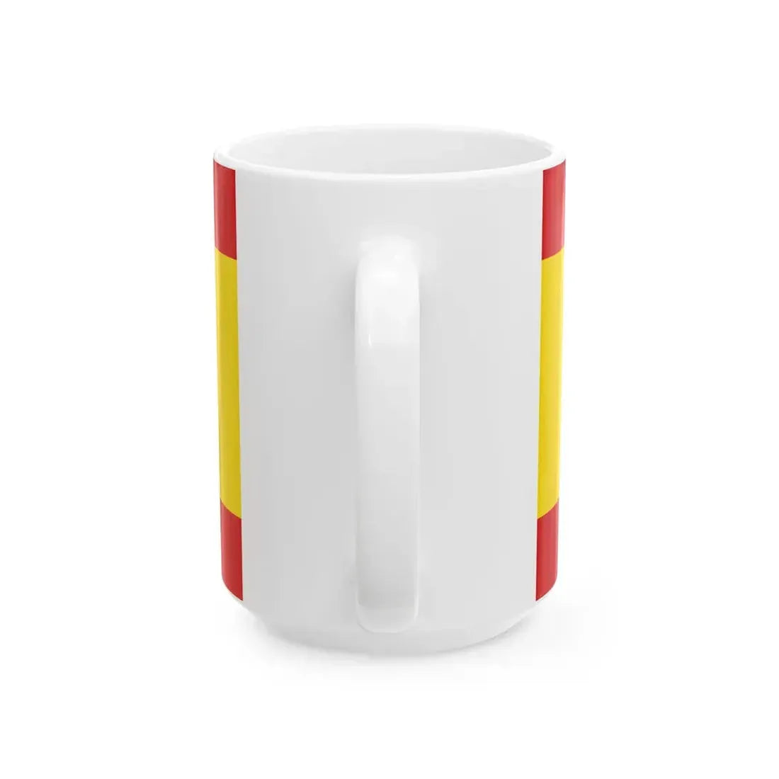 Hissflagge der Gemeinde Uckerland (Germany) White Coffee Mug - Go Mug Yourself