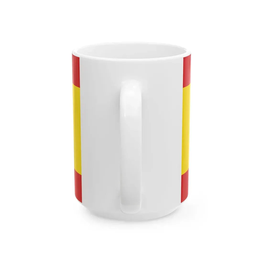 Hissflagge der Gemeinde Uckerland (Germany) White Coffee Mug - Go Mug Yourself