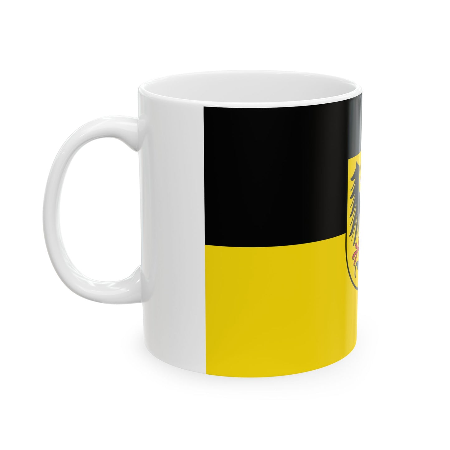 Hissflagge der Stadt Arnstadt (Germany) White Coffee Mug-Go Mug Yourself