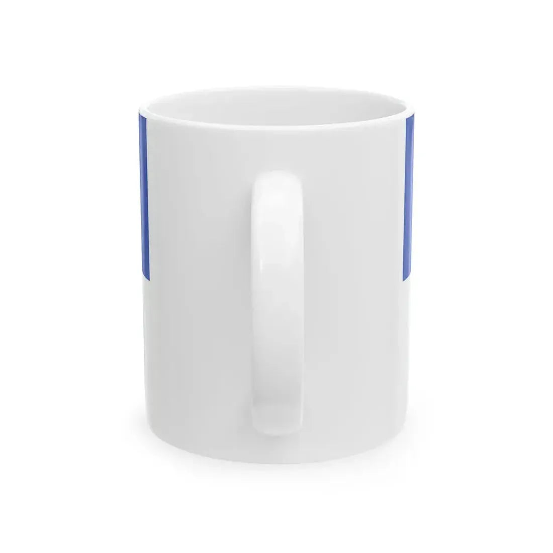 Hissflagge der Stadt Darmstadt (Germany) White Coffee Mug - Go Mug Yourself